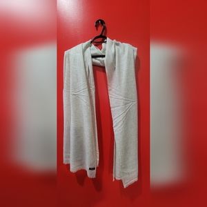Exclusive Cashmere Unisex Long Knit Scarf, 80 IN X 27 IN